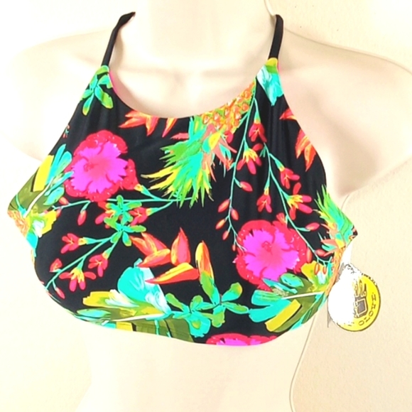 Body Glove Other - BODY GLOVE Bikini Top LARGE/ G Swim Vacation Multi-color PADDED New